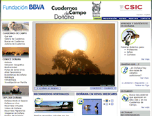 Tablet Screenshot of cuadernosdecampo.es